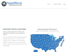 Tablet Screenshot of passportoffice.net